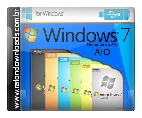 Baixar Windows 7 Sp1 Aio Novembro 2016 Raton