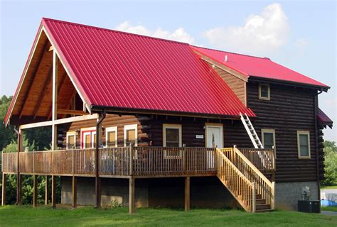 We also love the red metal roof and white siding combination. Vinyl Siding & Metal Roofing Supply | Morristown ...
