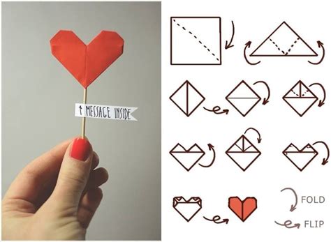 Be Creative For Your Valentines Day Paper Hearts Valentines Diy