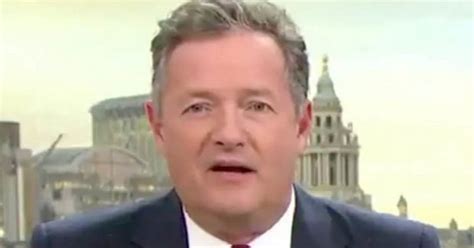 Piers Morgan Fired From Good Morning Britain After Swearing Live On Air Daily Star