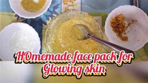 Besanorange Peel Powder Face Pack For Glowing Skin Youtube