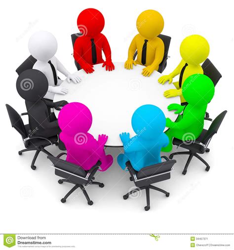 Round Table Discussion Clipart Clipart Panda Free Clipart Images