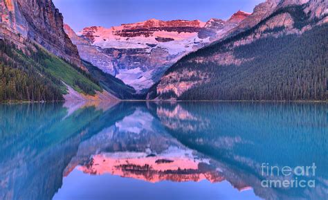 Lake Louise Summer Sunrise Panorama Photograph By Adam Jewell Fine