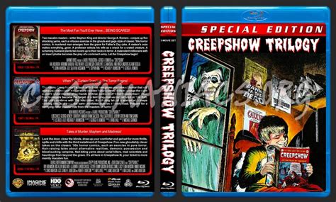 Creepshow Trilogy Blu Ray Cover Dvd Covers And Labels By Customaniacs