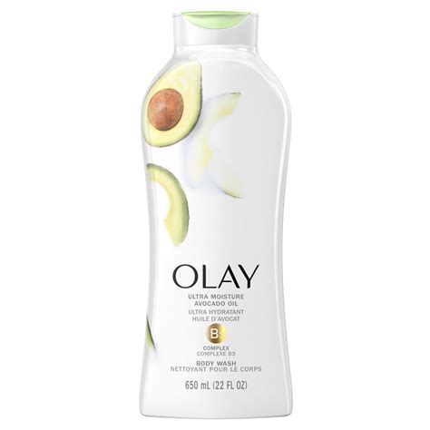 Olay Ultra Moisture Body Wash For Women Avocado Oil 22 Fl Oz