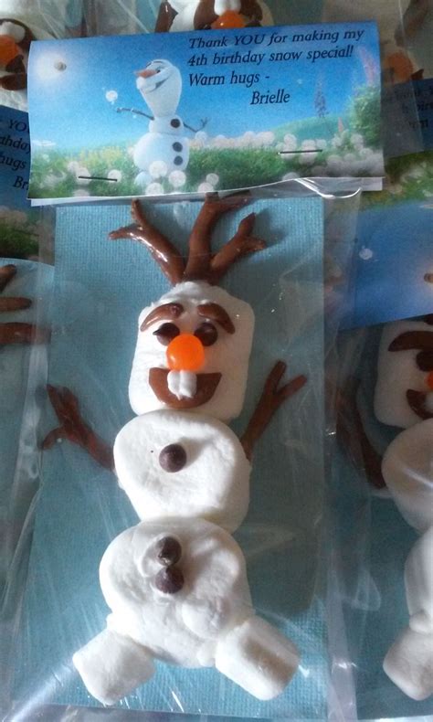 On this special day, the one needs to be treated special from the people in his circle. homemade Olaf birthday treats | Olaf birthday, Birthday ...