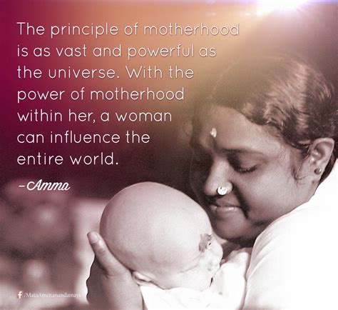 Motherpage Amma Mata Amritanandamayi Devi Quotes About Motherhood