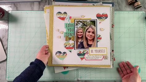 Scrapbook Layout Shares Jan 2019 Youtube