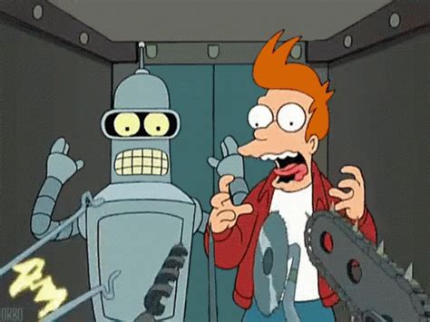 Futurama Philip J Fry GIF Futurama Philip J Fry Bender Discover Share GIFs