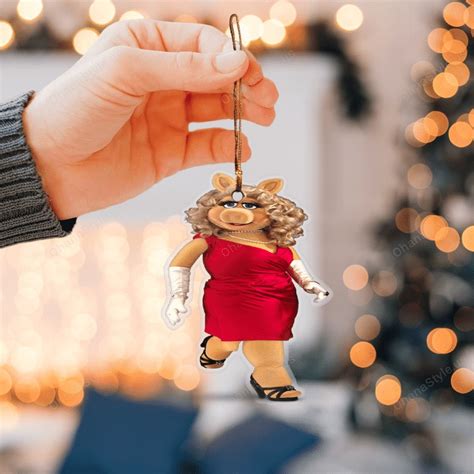 Miss Piggy The Muppet Show Hanging Ornament Kybershop