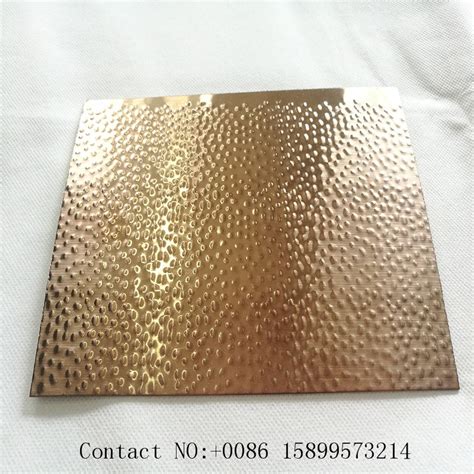 Hammered Mirror Stainless Steel Sheet For Ceiling Wall Panels