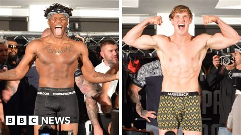 Ksi Vs Logan Paul Youtube Heavyweights Ready For Boxing Showdown Bbc