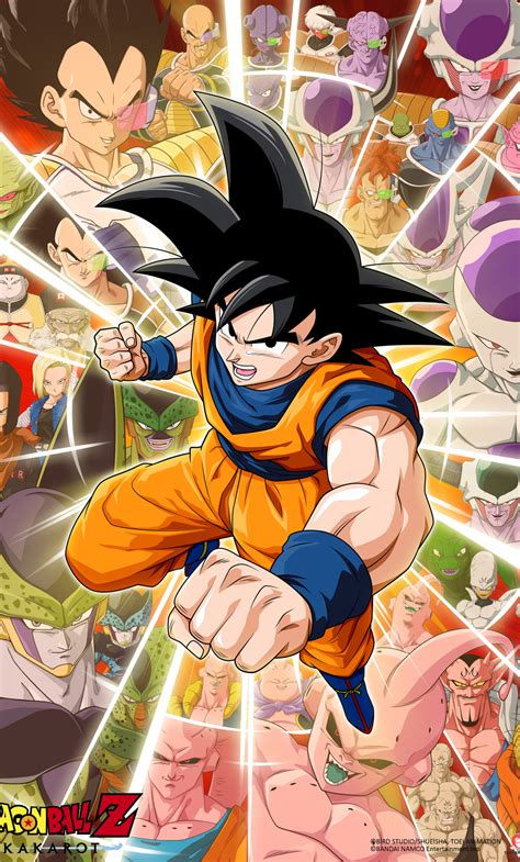 Is a fighting game released in 1994 for the sega system 32 arcade platform by sega and banpresto. 1280x2120 Dragon Ball Z Kakarot Game Poster iPhone 6 plus Wallpaper, HD Games 4K Wallpapers ...