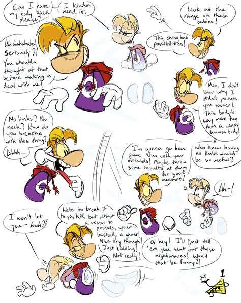 Rayman And Bill 2 By Earthgwee On Deviantart