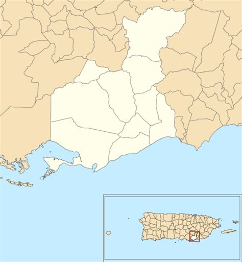 Image Guayama Puerto Rico Locator Map