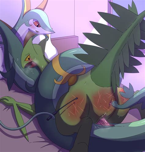 Rule 34 Artist Request Furry Penis Pokemon Pussy Red Eyes Sceptile Serperior Sex Uncensored