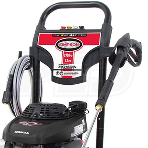 Simpson Msv S Sd Megashot Psi Gas Cold Water Pressure Washer
