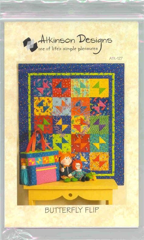 A fluttering and nauseated sensation felt in the stomach when one is nervous. Butterfly Flip Quilt Kit Bright Fabrics