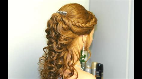 Curly Hairstyles Long Hair Prom 18 Stunning Curly Prom Hairstyles For