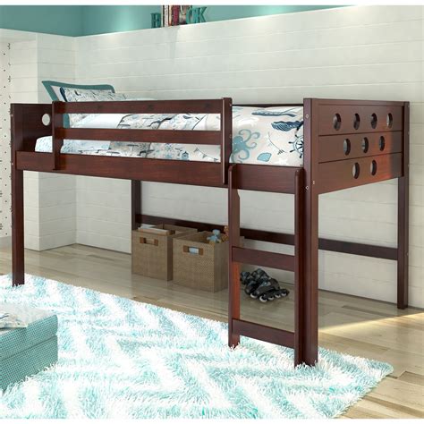 Donco Mission Twin Low Loft Bed