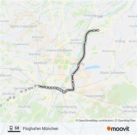 S8 Route Schedules Stops And Maps Flughafen München Updated