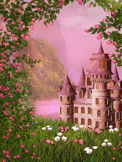 Fairy Tale Castle ⬇ Stock Photo Image By © Mentona 61587951