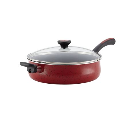 The pan was so flimsy, the lid didn't fit on it properly because the entire, round circumference became quite askew and bent during shipping. Paula Deen 16771 Riverbend Nonstick Jumbo Cooker/Saute Pan ...