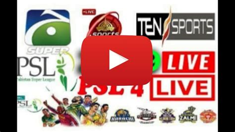 Psl 4 Live Streaming Watch Psl 2019 Live T20 Pakistan Super League