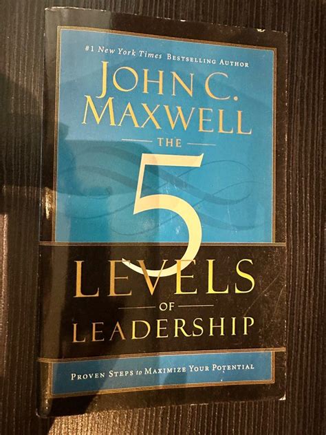 John C Maxwell 5 Levels Of Leadership Hobbies And Toys Books