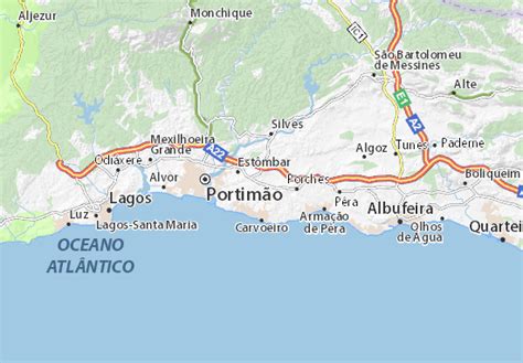 Lagoa Map Detailed Maps For The City Of Lagoa Viamichelin