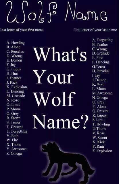 wolf names cool derpy unicorn games howling