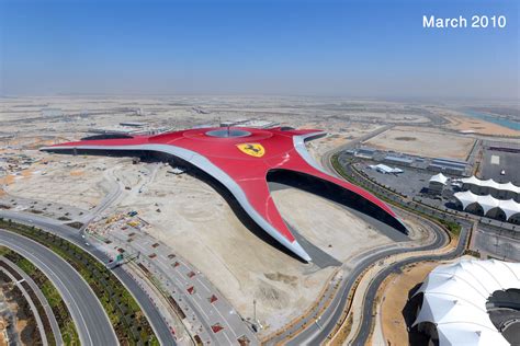 The abu dhabi international airport is 25 kilometers (15.5 miles) or a 15 minute drive from the hotel while the dubai international airport is 180 kilometers (112 miles) from the hotel. THE CAR: Ferrari World Abu Dhabi Opens in October, Formula Rossa Rollercoaster Unveiled [with ...