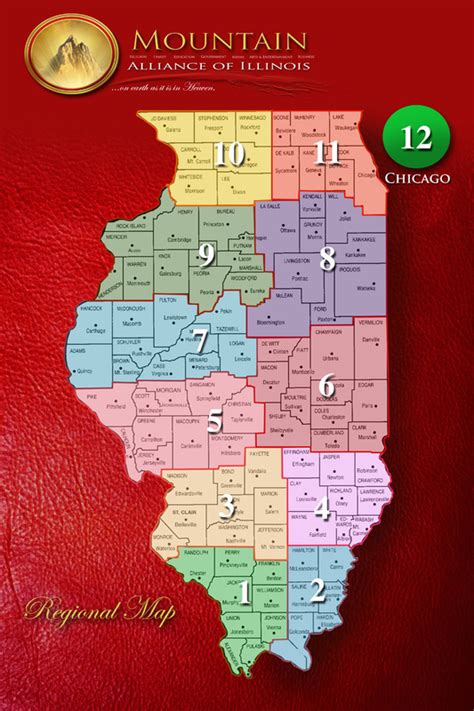 3rd Congressional District Illinois Map Map