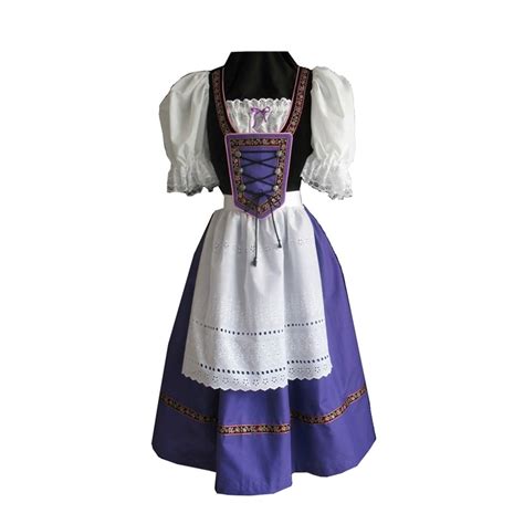 Hot Sale Purple Sexy French Maid Cosplay Costume Beer Bar Girl Costumes