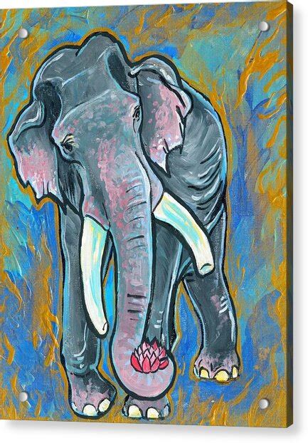 Elephant Spirit Dreams Painting By Jenn Cunningham