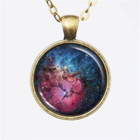 Galaxy Necklace Nebula Necklace Constellation By Fantasticdiy
