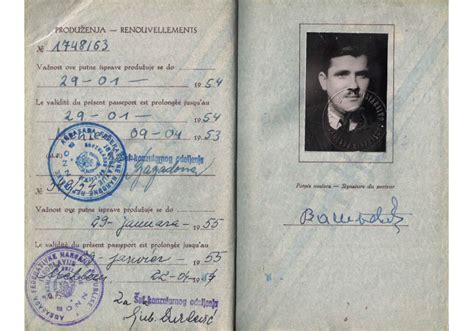 1952 Cold War Service Passport Our Passports
