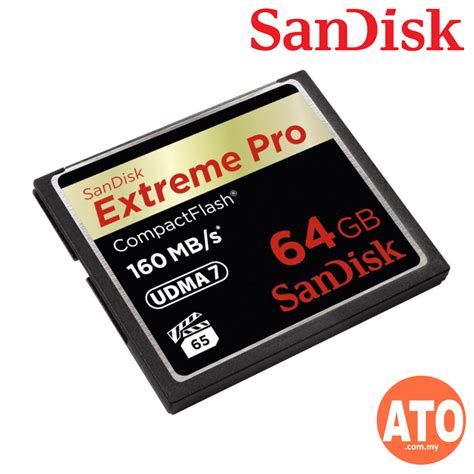 Sandisk Extreme Pro Compactflash 64gb Memory Card