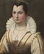 Portrait of Camilla Martelli: painting by Baccio Lomi Gentileschi