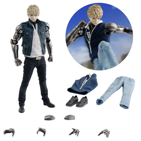 Max Factory One Punch Man Genos Figma Action Figure Multicolor