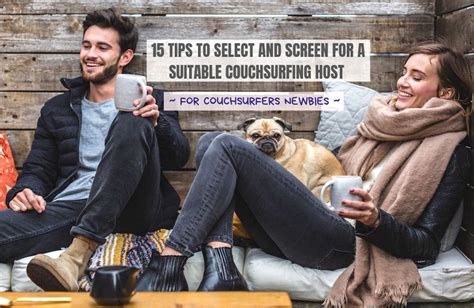 15 Couchsurfing Host Profile Screening Tips For Couchsurfers