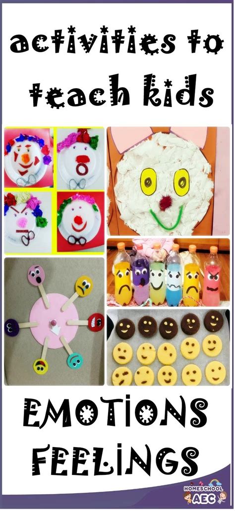 Activities And Crafts To Teach Kids Emotionsfeelings Emotions