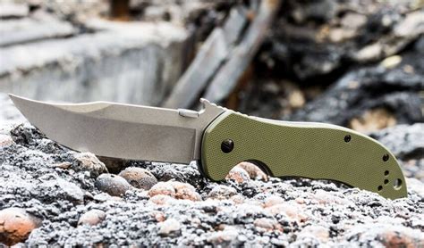Green Military Tactical Folding Pocket Knife Close Up 850x500 