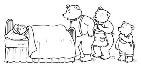 goudlokje en de drie beren kleurplaten a been sleeping in my beer sprookjes beer knuffels