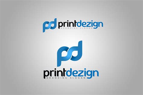Want to digitize your logo for embroidery? Print Dezign Stock Logo ~ Logo Templates ~ Creative Market