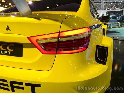 Lada Vesta Wtcc Concept Taillight At The 2014 Moscow Motor Show