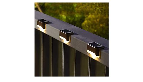 Solpex Solar Deck Lights Outdoor 16 Pack Solar Step Lights Waterproof