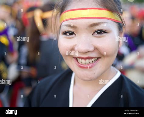Eisa Traditional Dance Festival Okinawa Japan Stock Photo Alamy