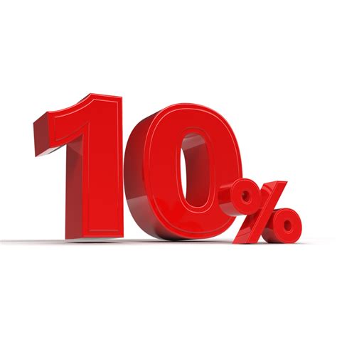 10 Percent Offer 9413486 Png