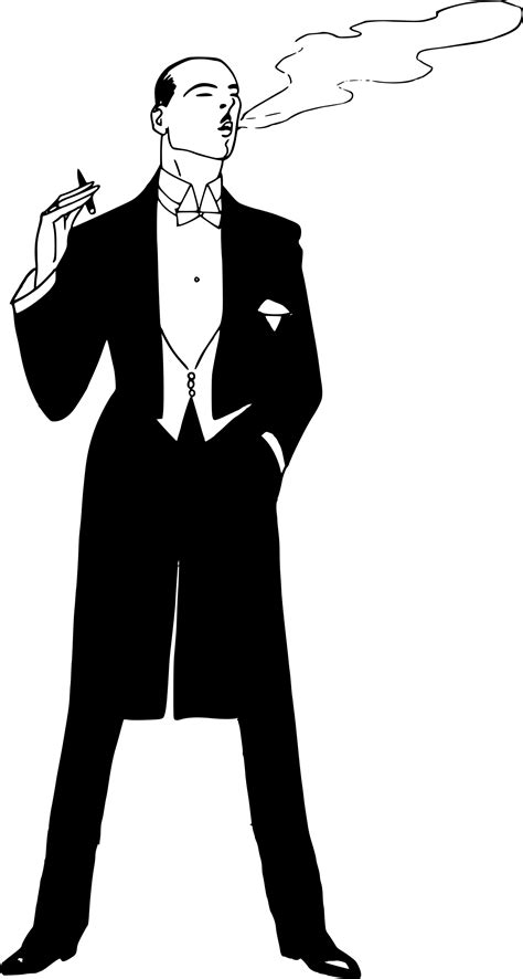 Tuxedo Man Clipart - Tuxedo Silhouette Clip Art at GetDrawings | Free download - Tuxedo svg ...
